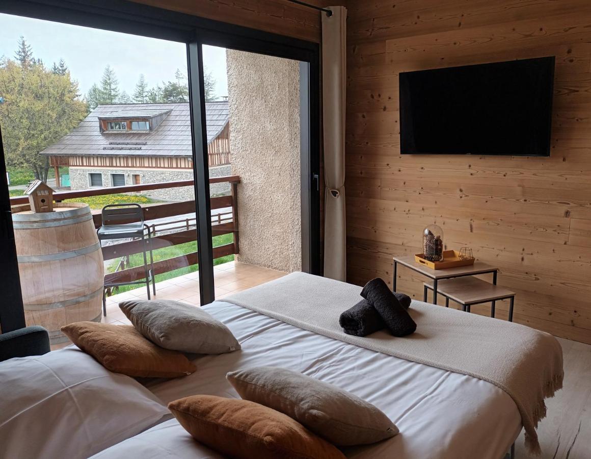 Appartement Montagne Le Flocon Saint-Michel-de-Chaillol Bagian luar foto