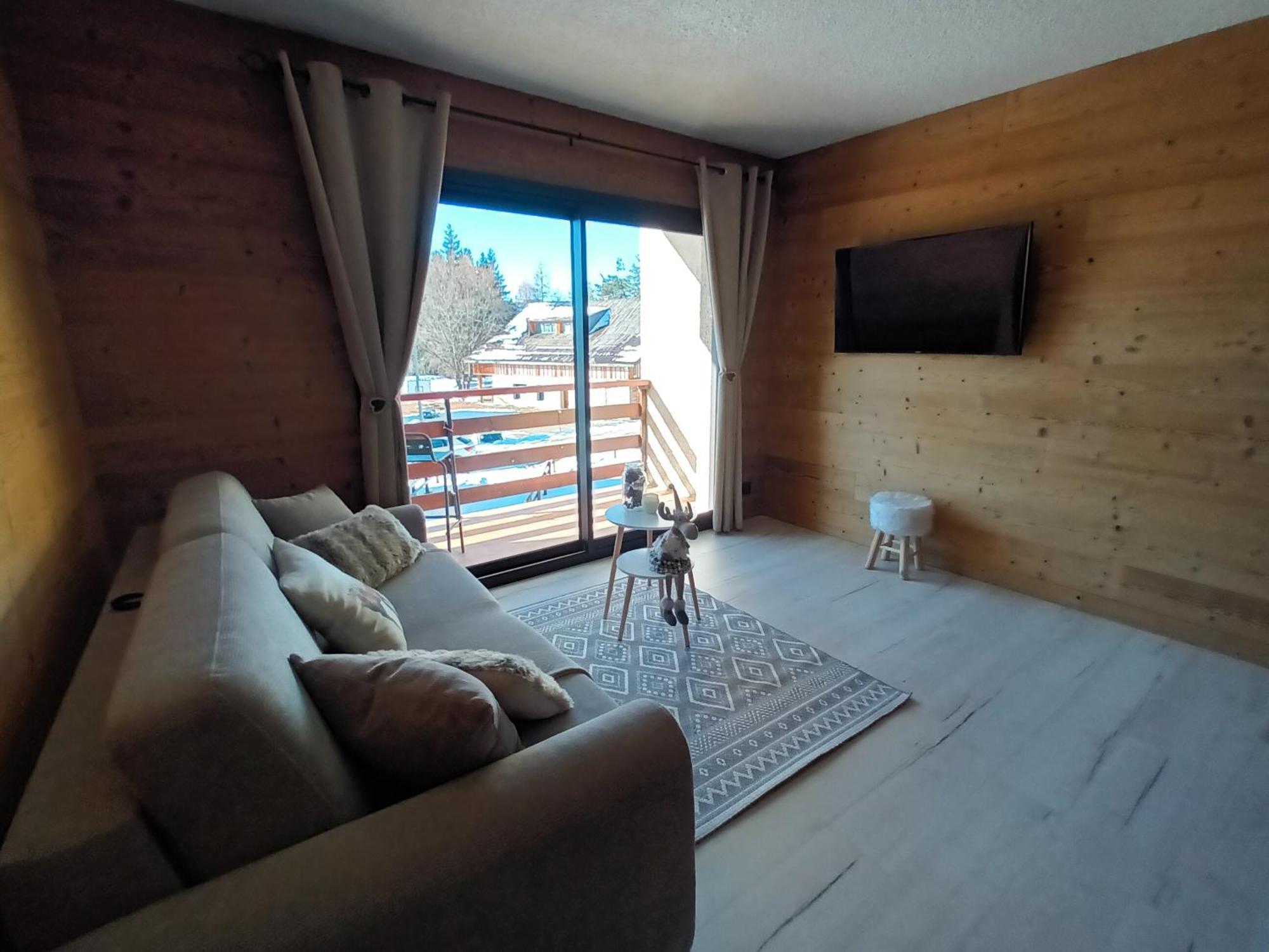 Appartement Montagne Le Flocon Saint-Michel-de-Chaillol Bagian luar foto