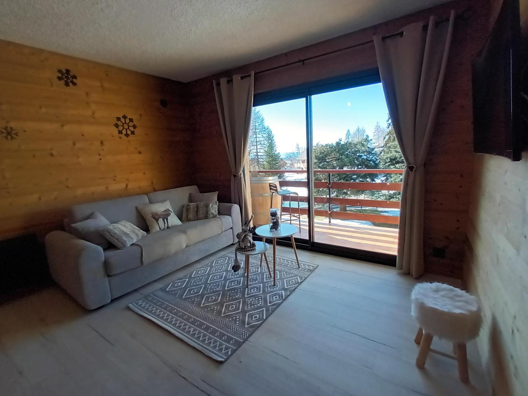 Appartement Montagne Le Flocon Saint-Michel-de-Chaillol Bagian luar foto