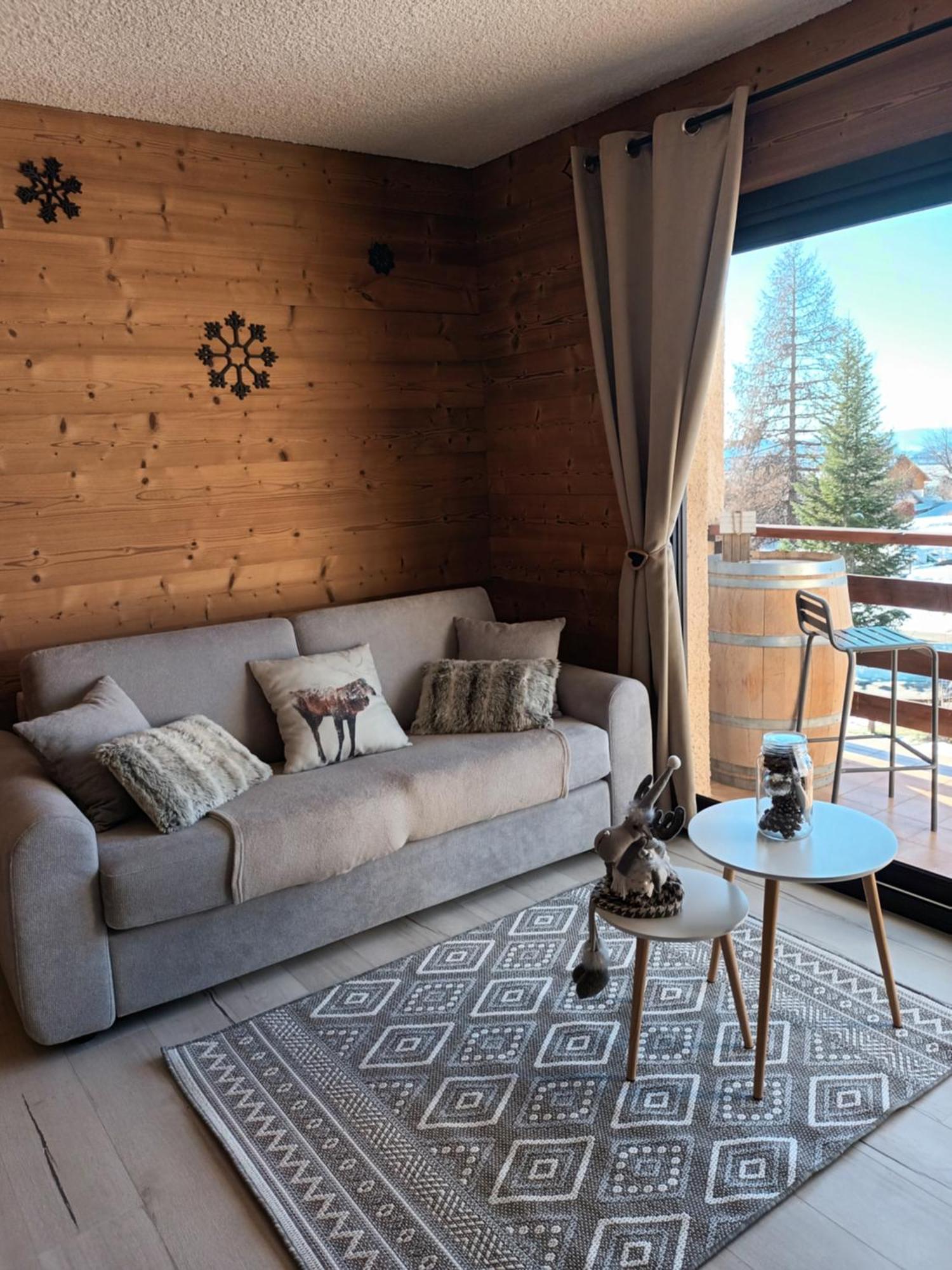 Appartement Montagne Le Flocon Saint-Michel-de-Chaillol Bagian luar foto
