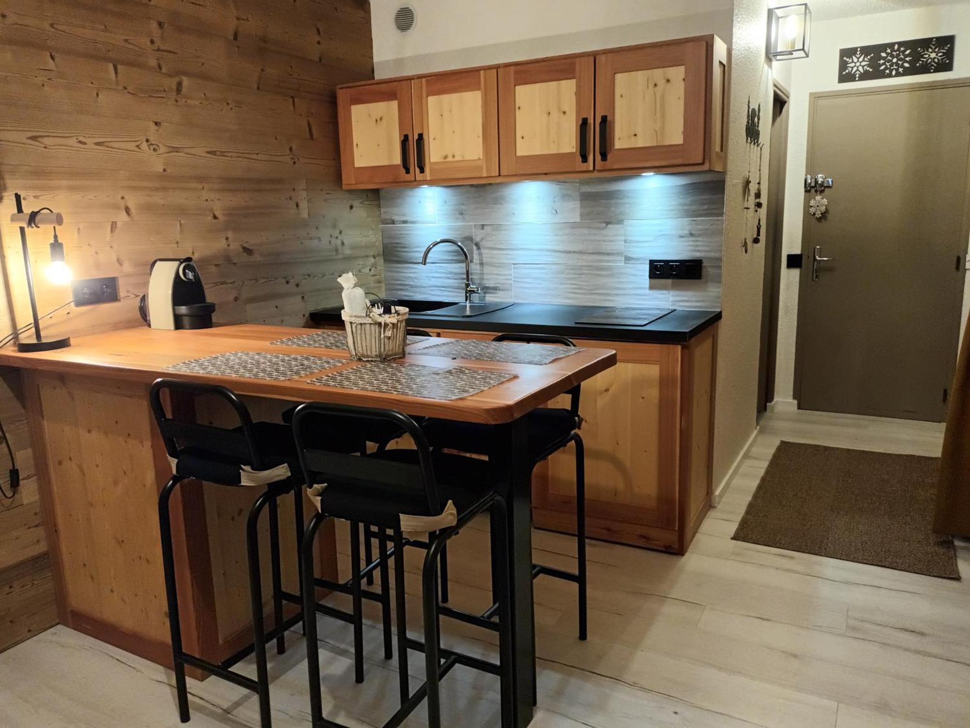 Appartement Montagne Le Flocon Saint-Michel-de-Chaillol Bagian luar foto