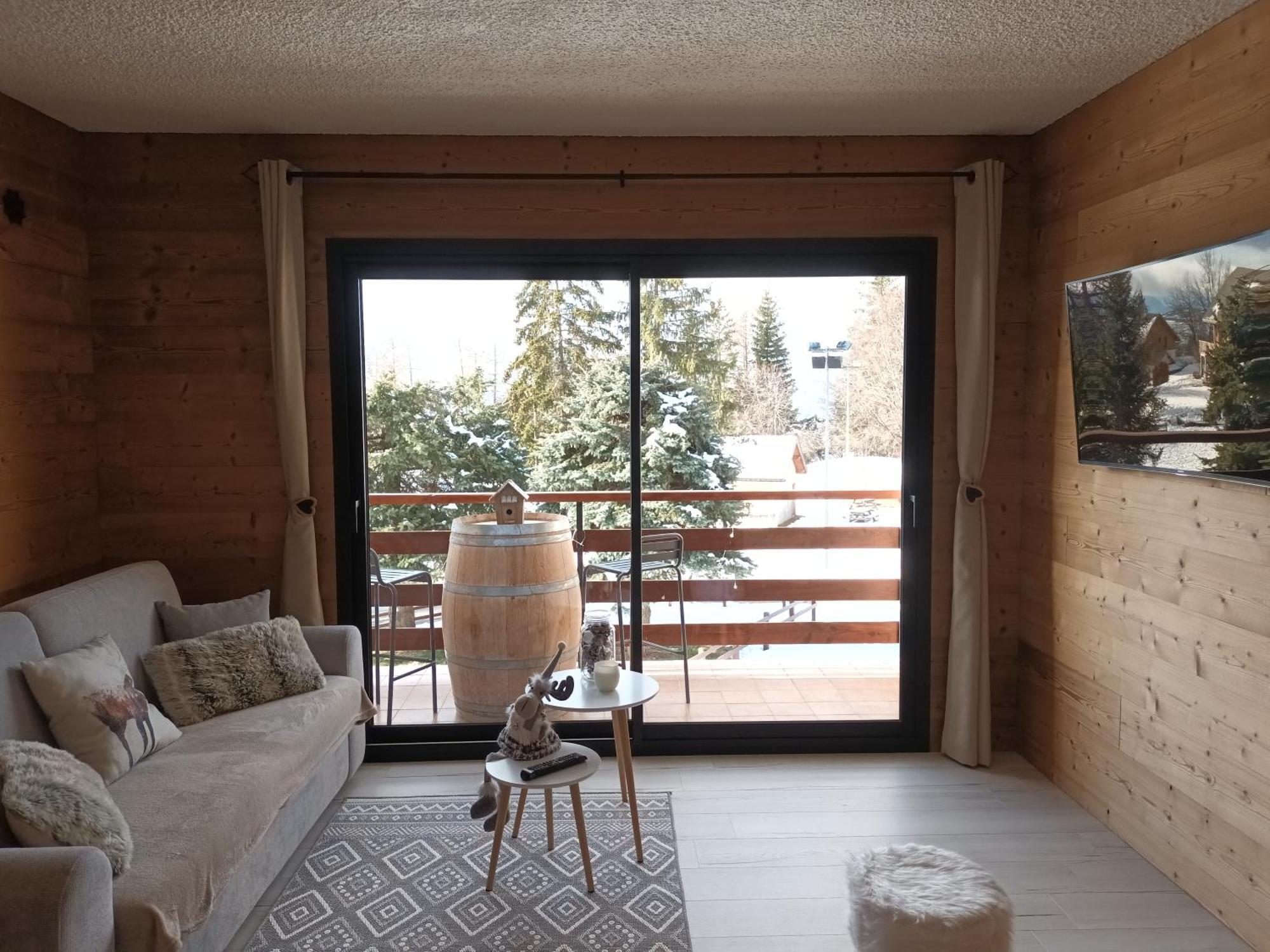 Appartement Montagne Le Flocon Saint-Michel-de-Chaillol Bagian luar foto
